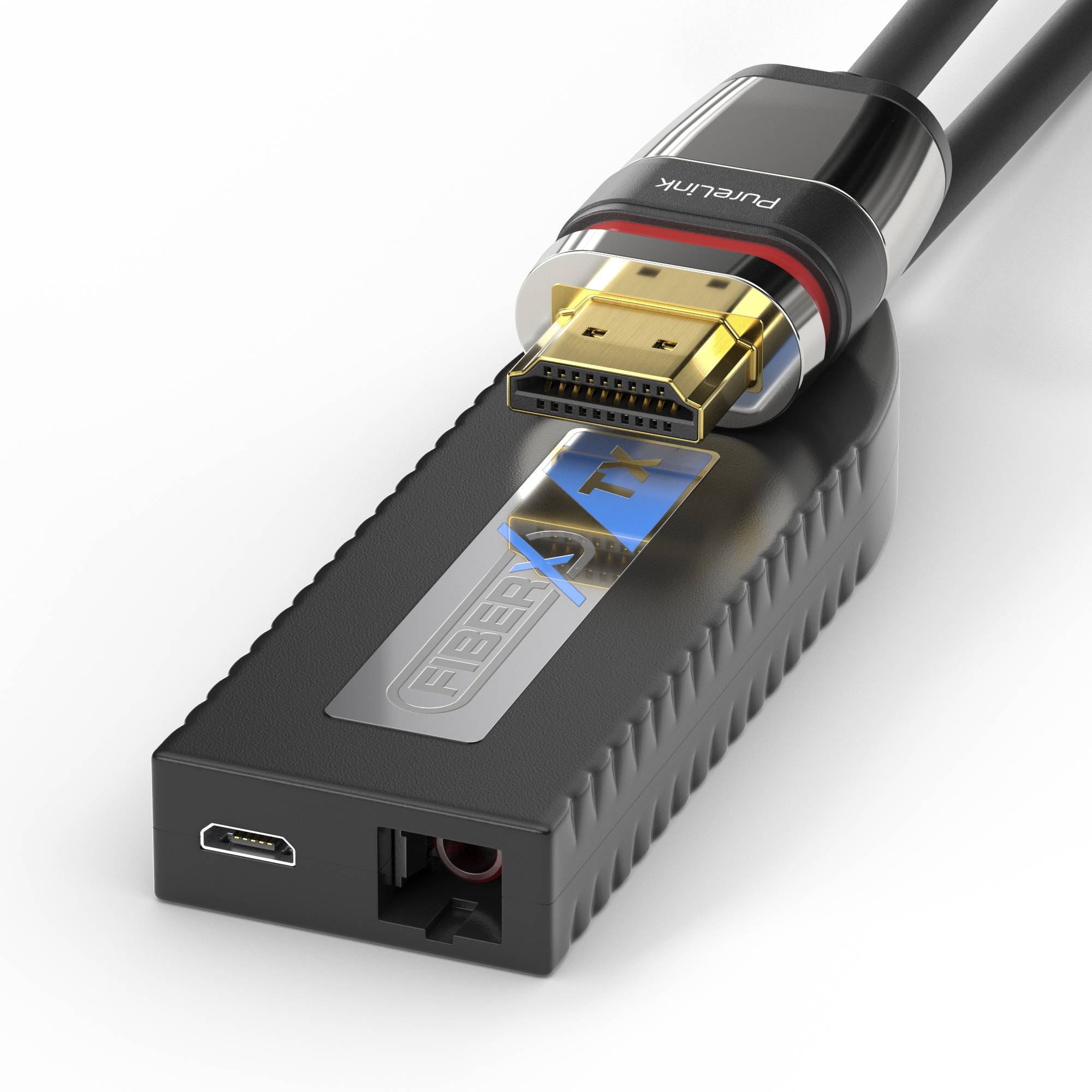 4K Premium Hochgeschwindigkeits-HDMI-Multimode-Glasfaser-Extender-Set, ULS™-2
