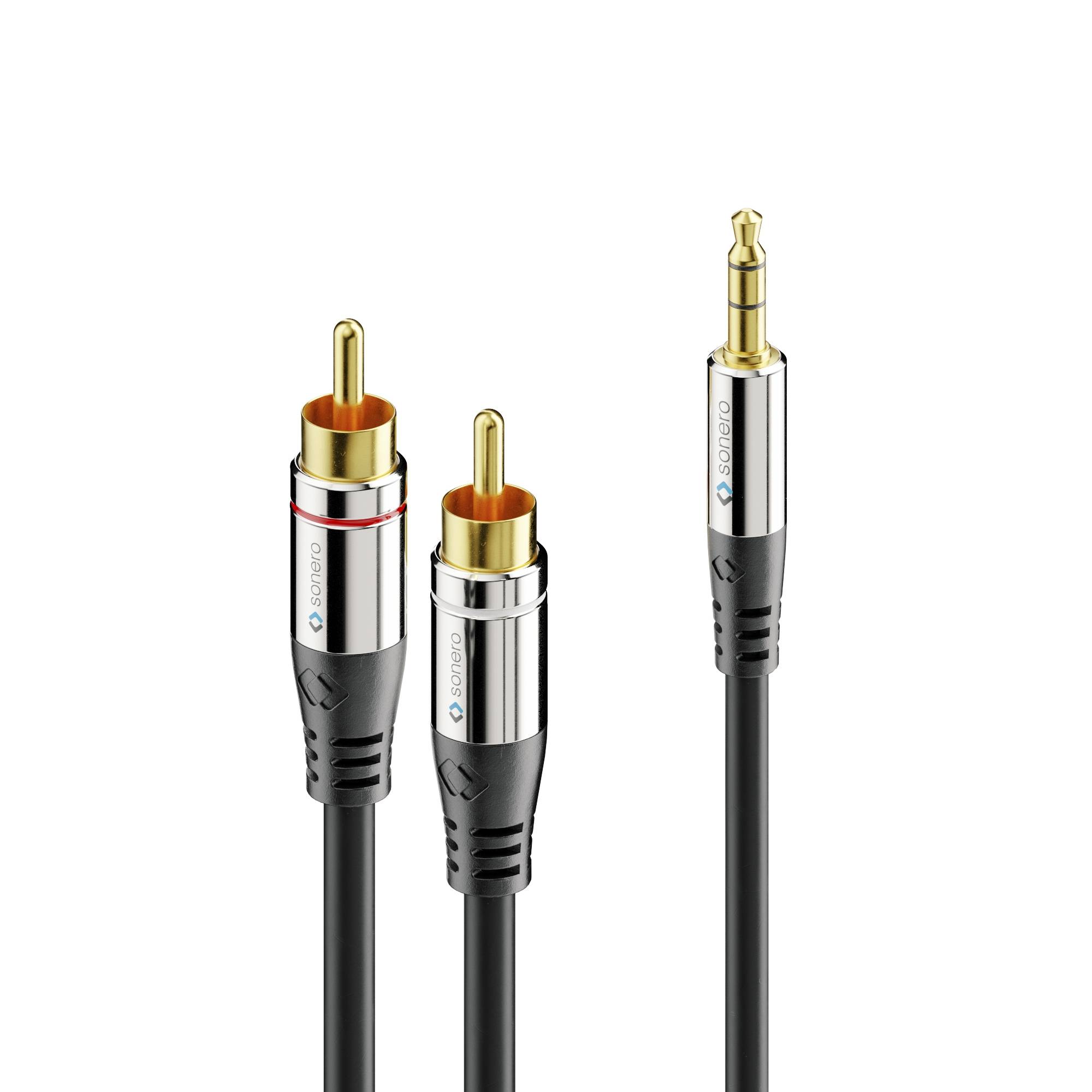 2x RCA auf 3.5mm Audiokabel 1.5m-0