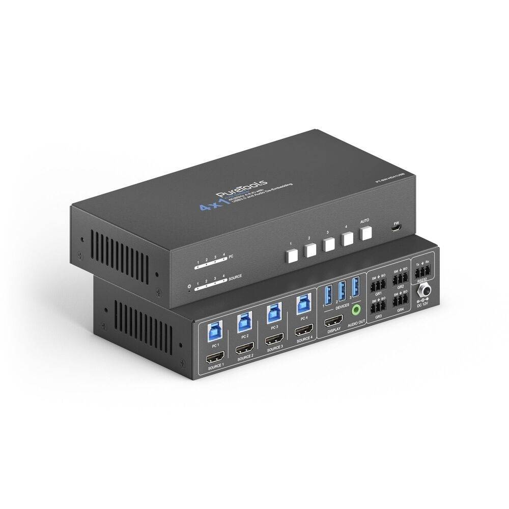 4x1 4K 18Gbps HDMI Collaboration Switcher-2