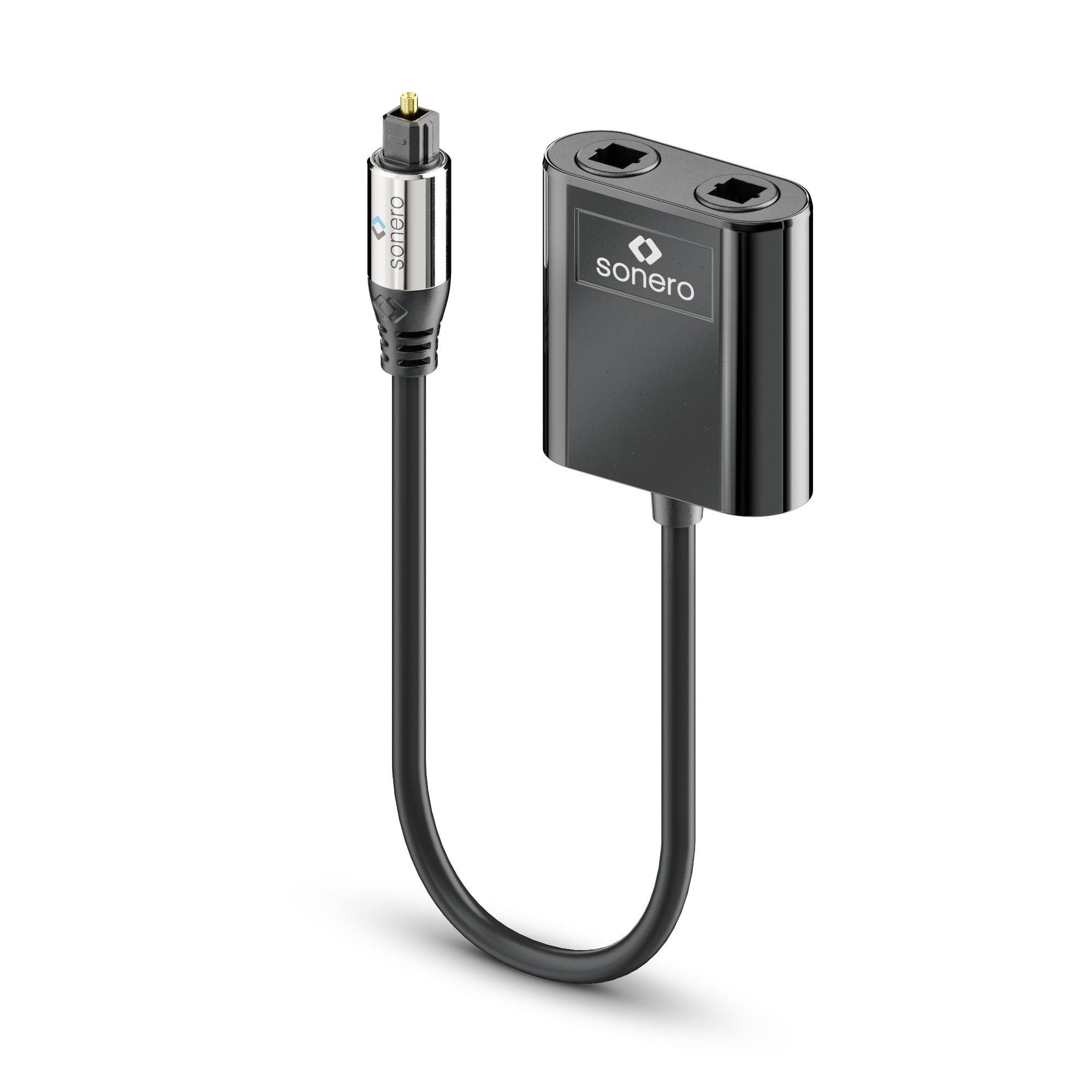 Premium optischer S/PDIF Toslink Audio Splitter – 0,15m-0