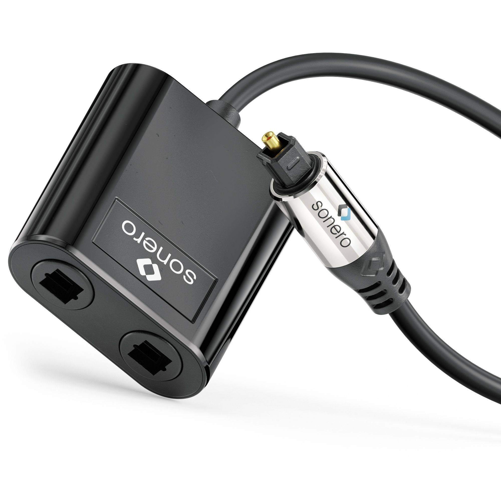 Premium optischer S/PDIF Toslink Audio Splitter – 0,15m-1