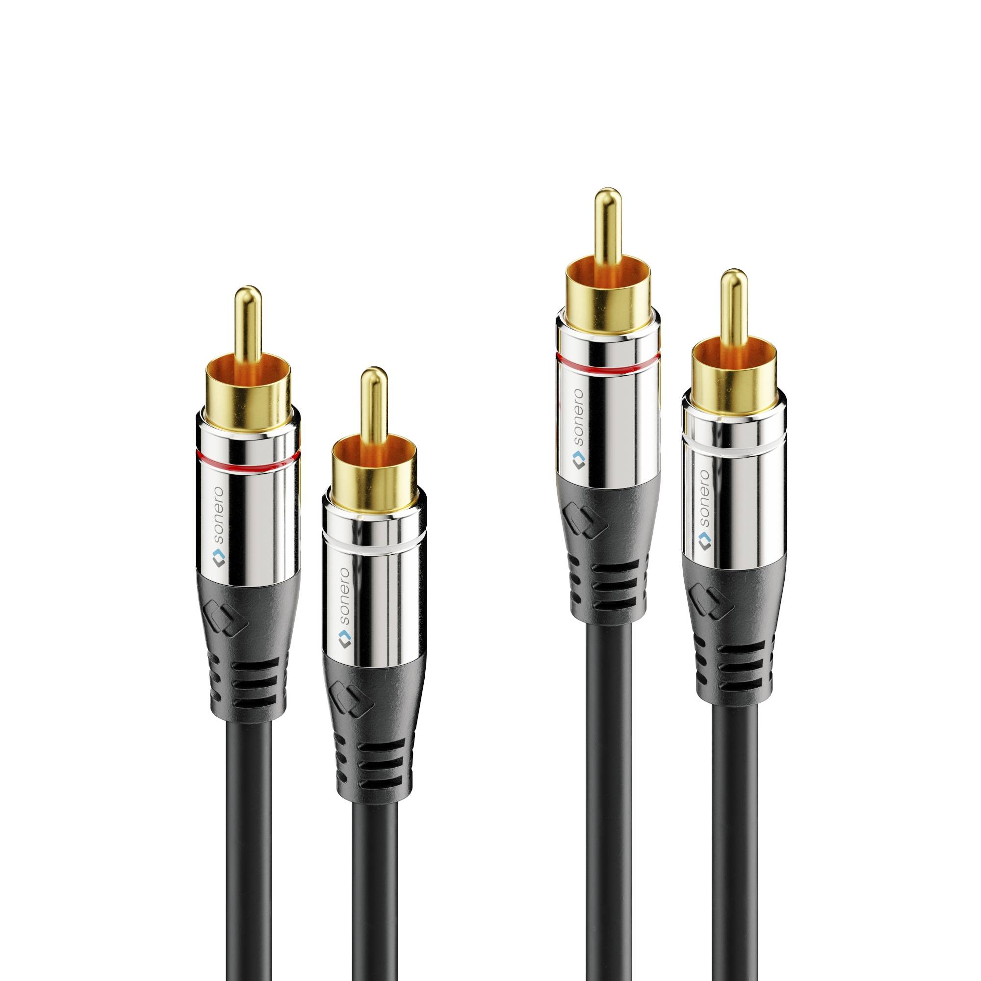 2x RCA Stereo-Audiokabel 5.0m-0