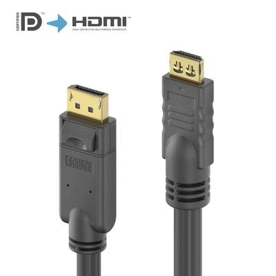 Aktives 4K DisplayPort/HDMI-Kabel - 15.00m-0