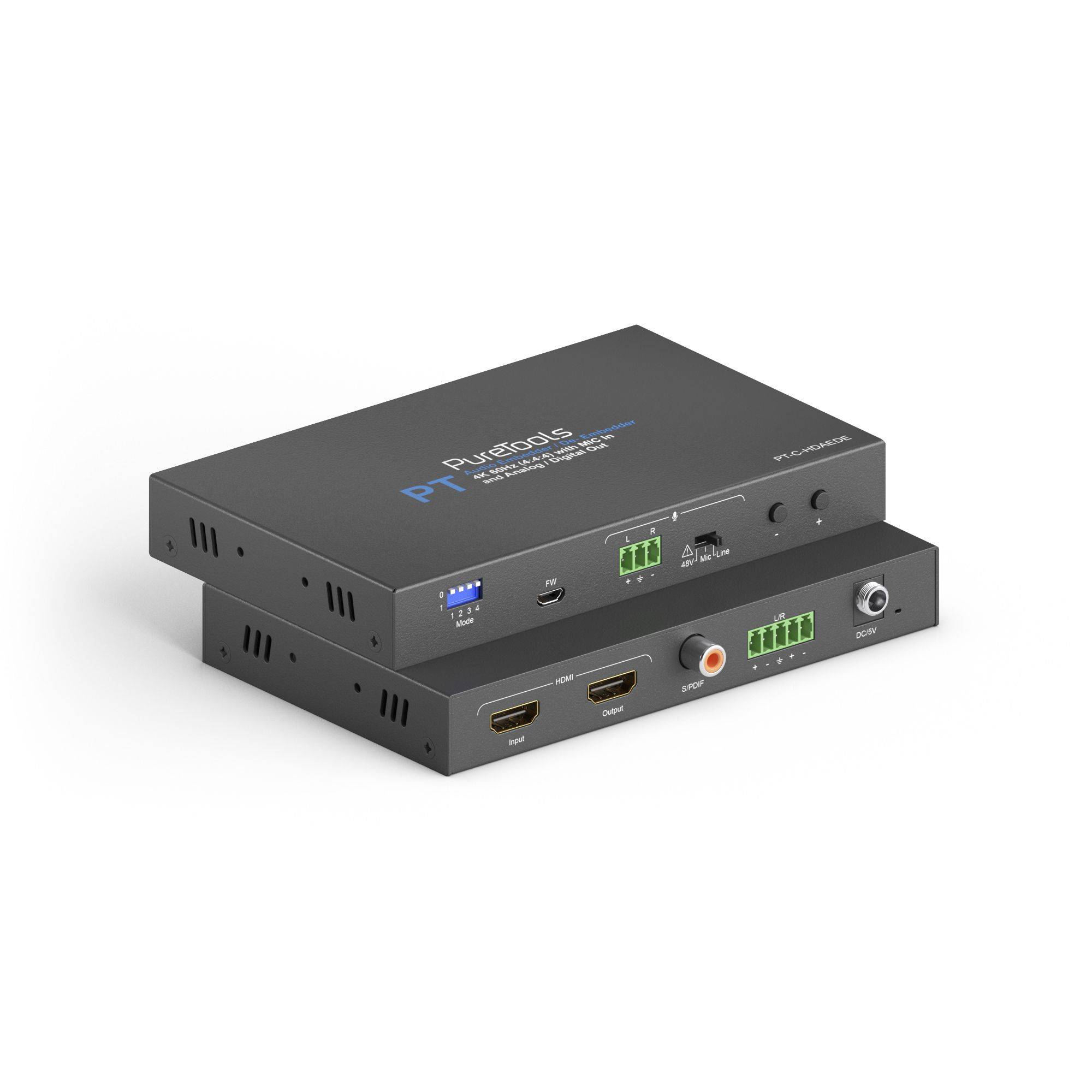 4K 18Gbps HDMI Audio De-Embedder und Embedder-2