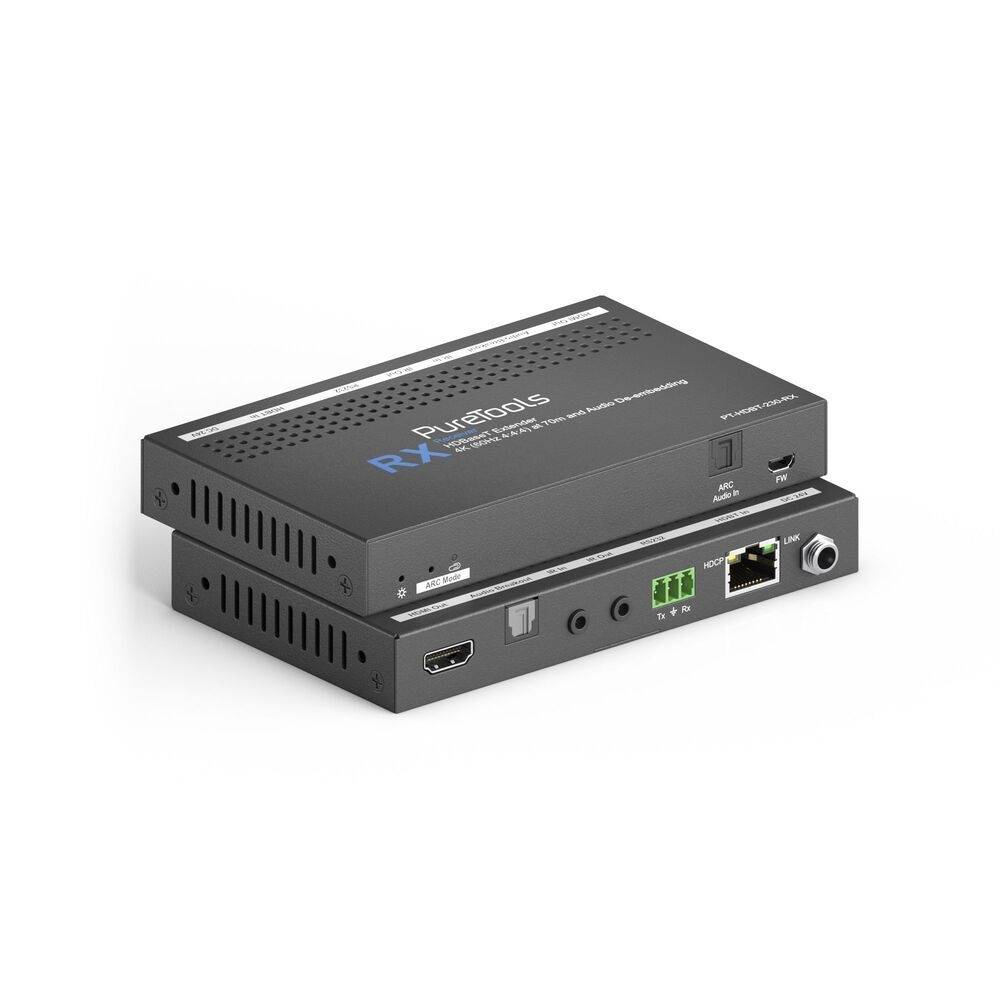 18Gbps HDBaseT Receiver mit ARC und Audio Breakout-2