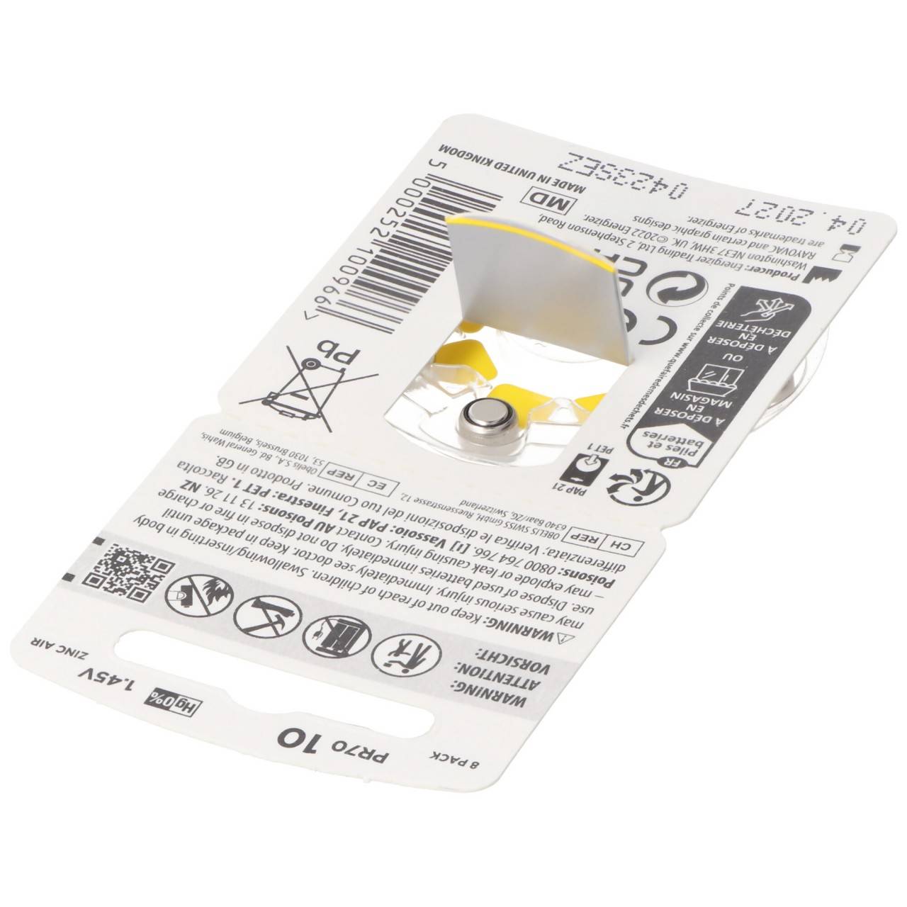 Batterie Zinc Air 10 - Batterie - 1,4 V-4