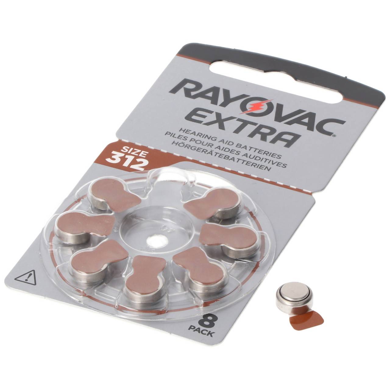 Batterie Zinc Air 312 - Batterie - 1,4 V-2