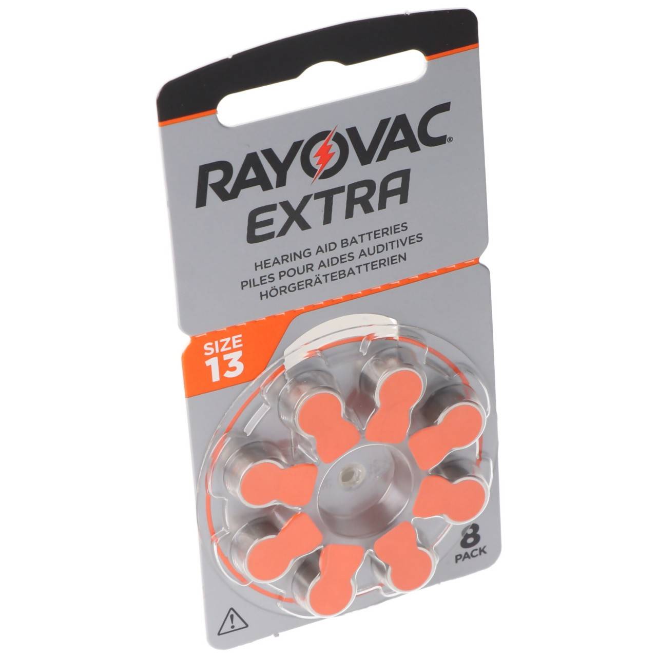 Rayovac HA13 PR48 Hörgeräte Batterien Extra Advanced 8er Sparpack 6 + 2 Gratis 5000252100973, Lieferung besteht aus 8...-1