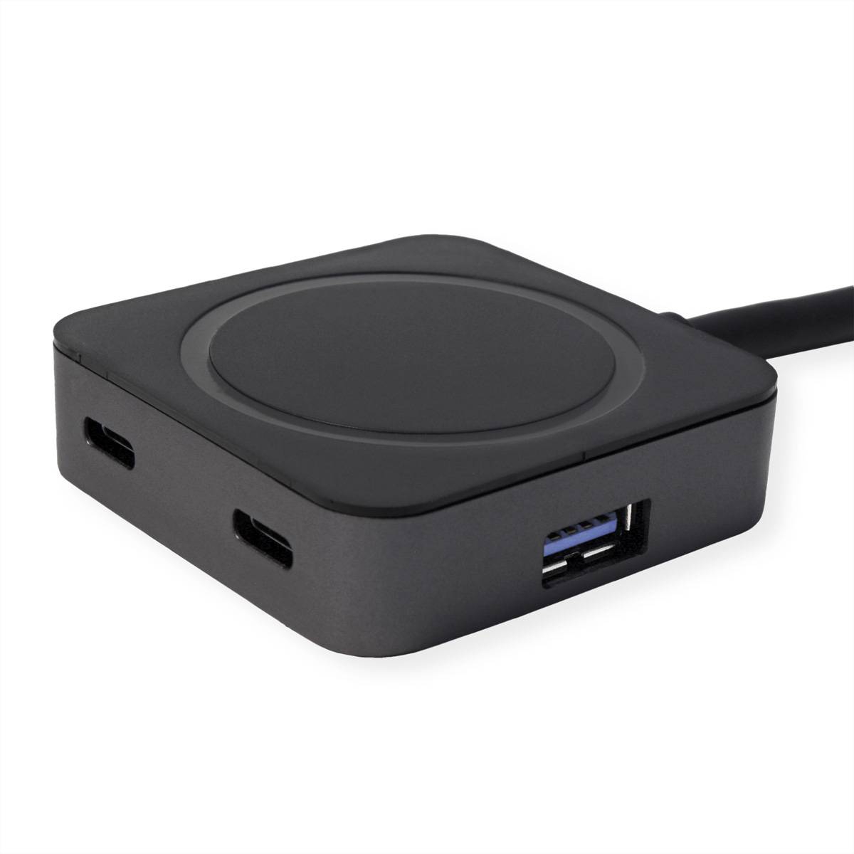 VALUE USB 3.2 Gen 1 Hub, 4 Ports (2x USB-A + 2x USB-C), mit Verlängerungskabel, 5 m-3