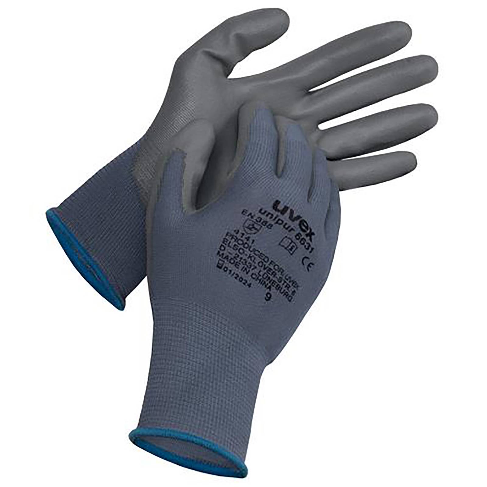 Uvex 6094405 Schutzhandschuhe unipur 6631 60944 Größe 5-0