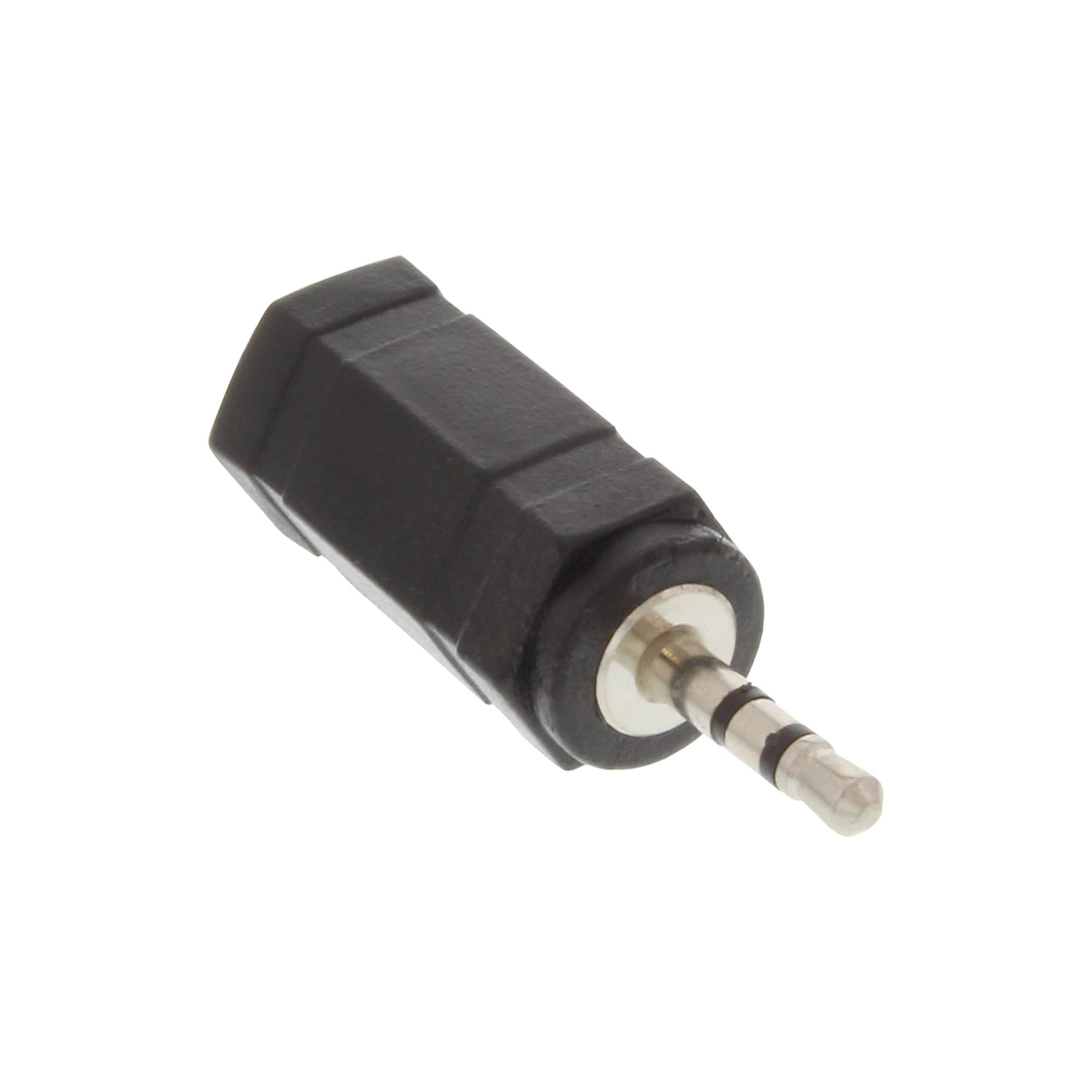 InLine® Audio Adapter, 2,5mm Klinke Stecker zu 3,5mm Buchse, Stereo-0