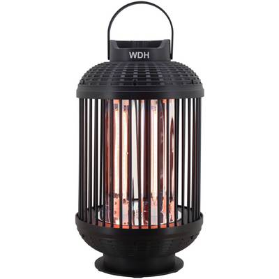 WDH Heizlaterne WDH-H12 - 1.200 W - Außenbereichstauglich/Outdoor - Terrasse, Balkon, Garten-0
