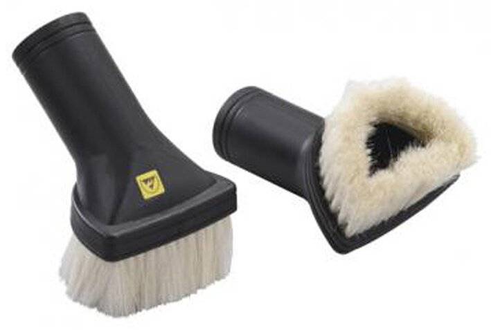 ESD Bürstendüse für ESD-Staubsauger, D-Form, weich-0