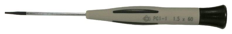 ESD Schraubendreher, Schlitz 1,5x60, 165 mm-0