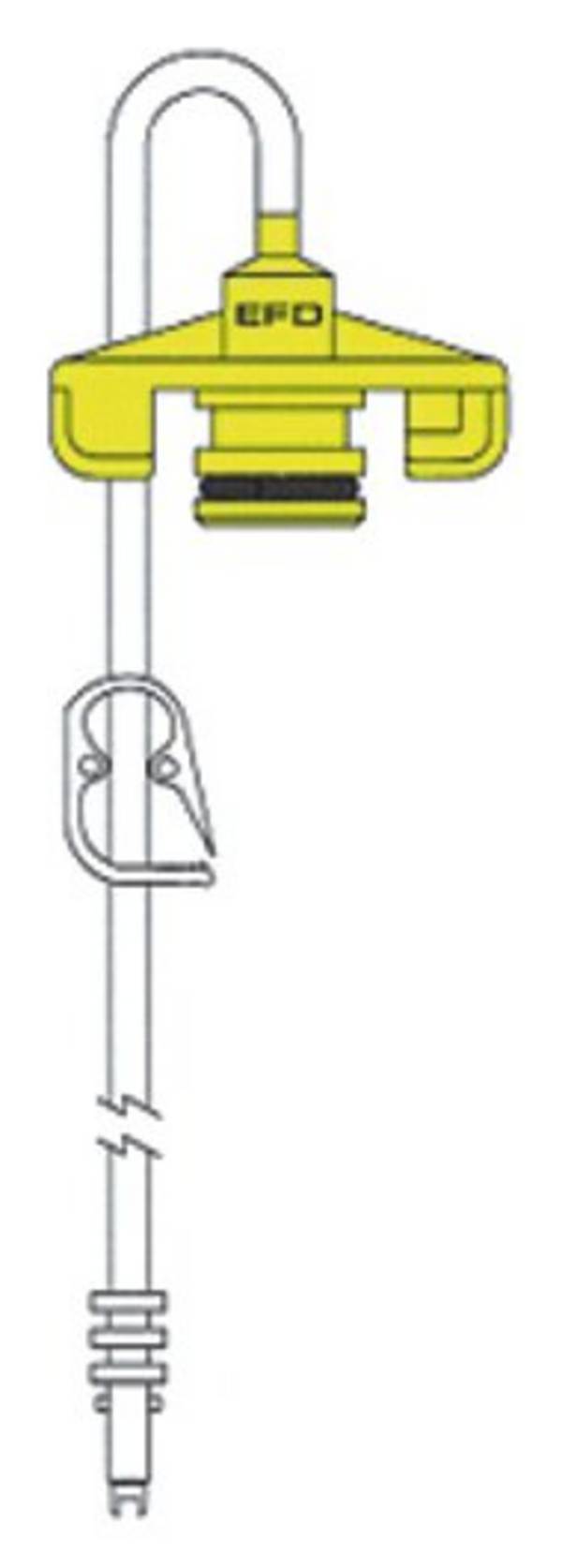 Standard-Bajonett-Adapter für Kartuschen, Optimum® Serie, 30/55 cm³, 90 cm, gelb