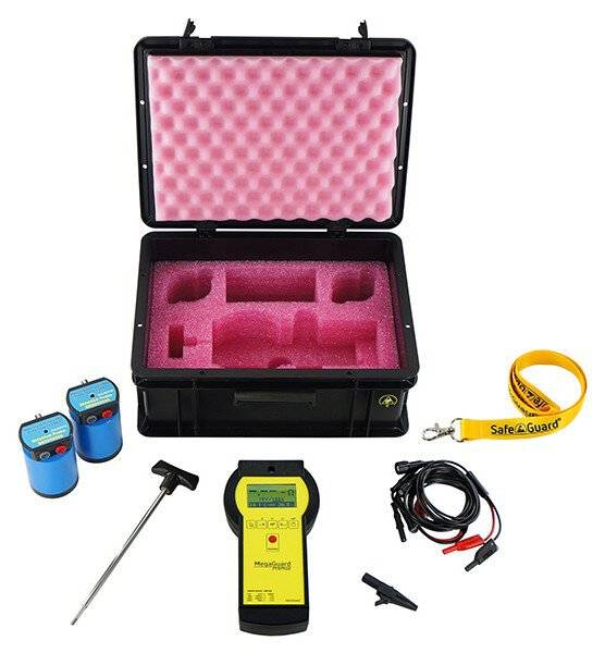 ESD-Hochohmmeter Set, Digitaldisplay, MegaGuard ProPlus-0