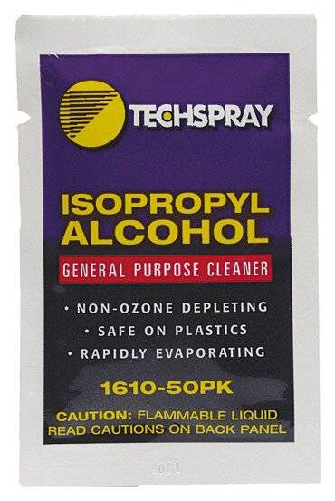 Reinigungstücher mit Isopropyl-Alkohol, 50 Stück-0
