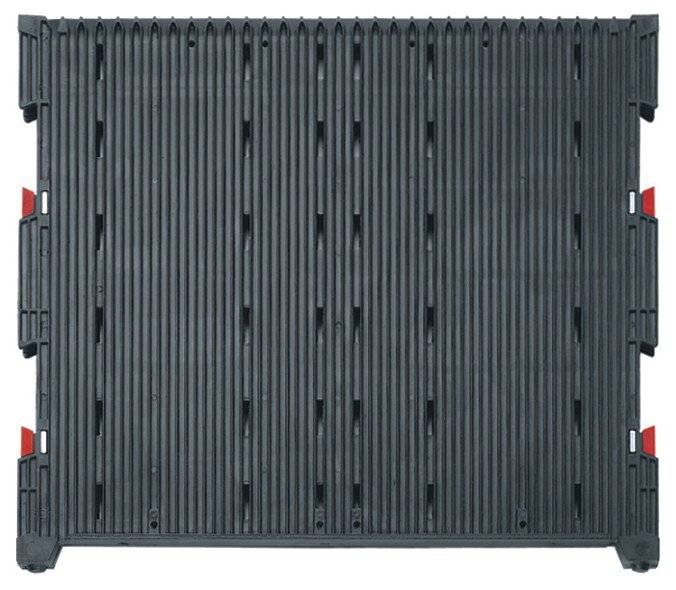 ESD-Stegwand Leiterplatten-Magazin 300, mit Bohrung für Nutzensperre-0
