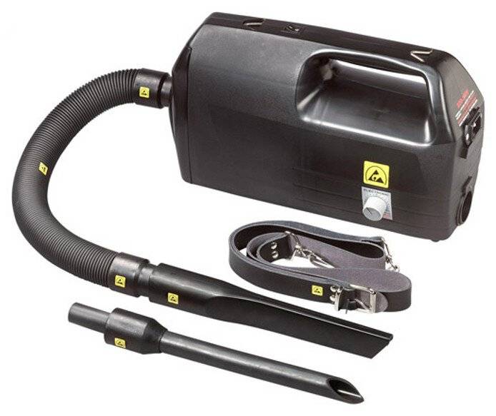 ESD Staubsauger mit HEPA Filter, 880 Watt, 1,2 Liter, stufenlos regelbar-0