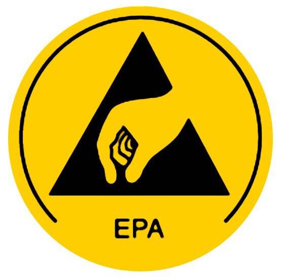 EPA-Aufkleber, rund 10 mm Durchmesser