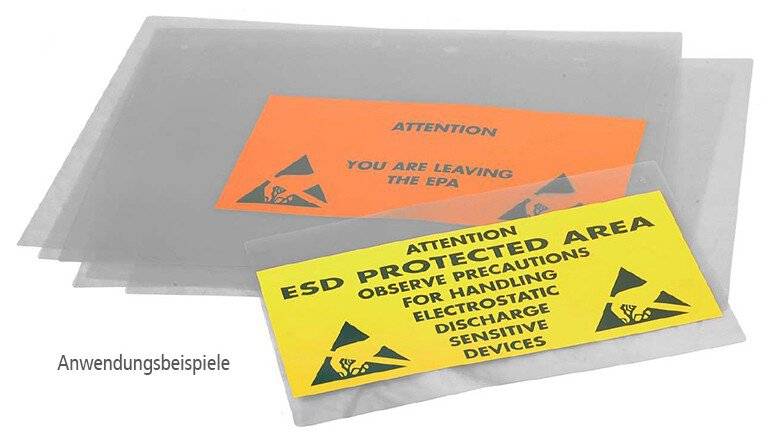 ESD-Laminierfolie DIN A4, transparent-0