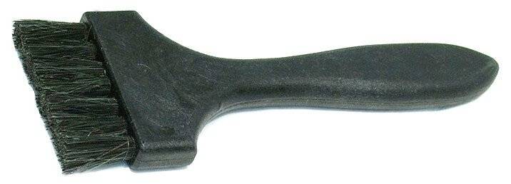 ESD Flachbürste hart, schwarze Naturborsten 50 mm, leitfähig-0