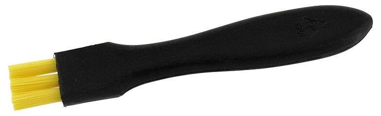 ESD Flachbürste hart, gelbe Nylonborsten 19 mm, ableitfähig-0