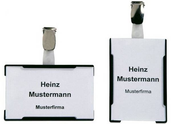 ESD Ausweistasche IDP-STAT, Clipverschluss, schwarz