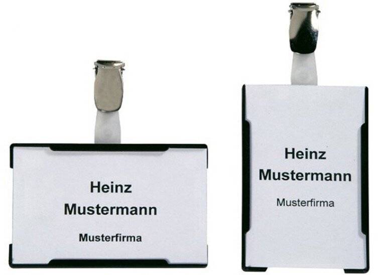 ESD Ausweistasche IDP-STAT, Clipverschluss, schwarz-0