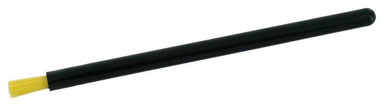 ESD Pinsel hart, gelbe Nylonborsten 6 mm, ableitfähig-0