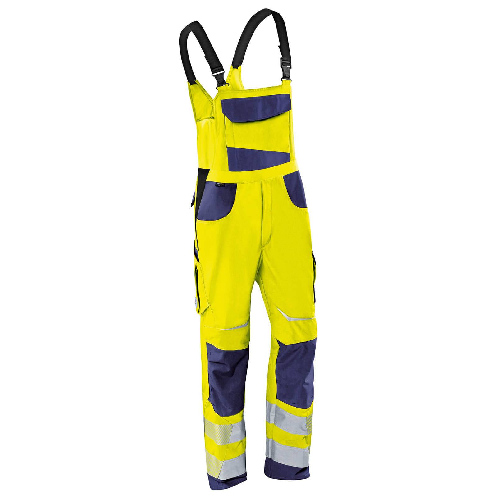 Latzhose PSA 2, warngelb/dunkelblau, Gr.24 REFLECTIQ-0