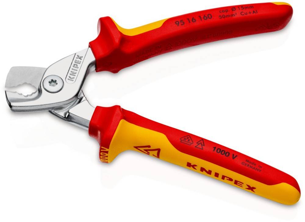 Knipex-Werk StepCut Kabelschere 95 16 160 SB-2