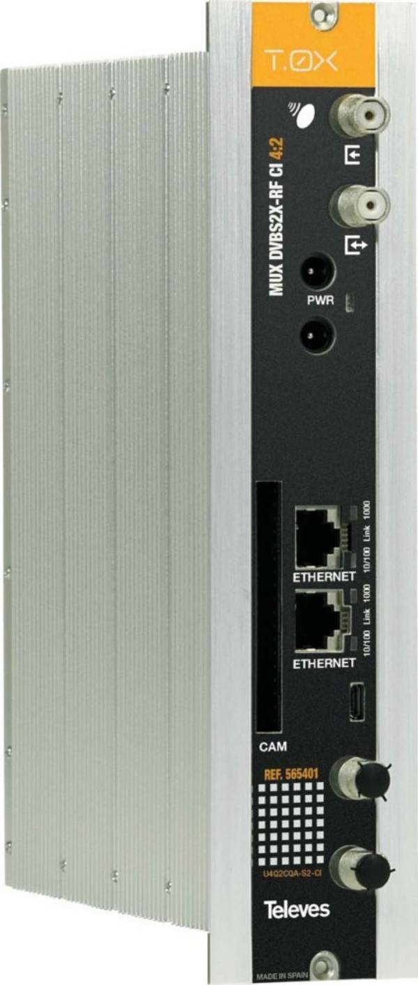 Televes T.0X-Mulitiplexumsetzer U4Q2CQA-S2-CI