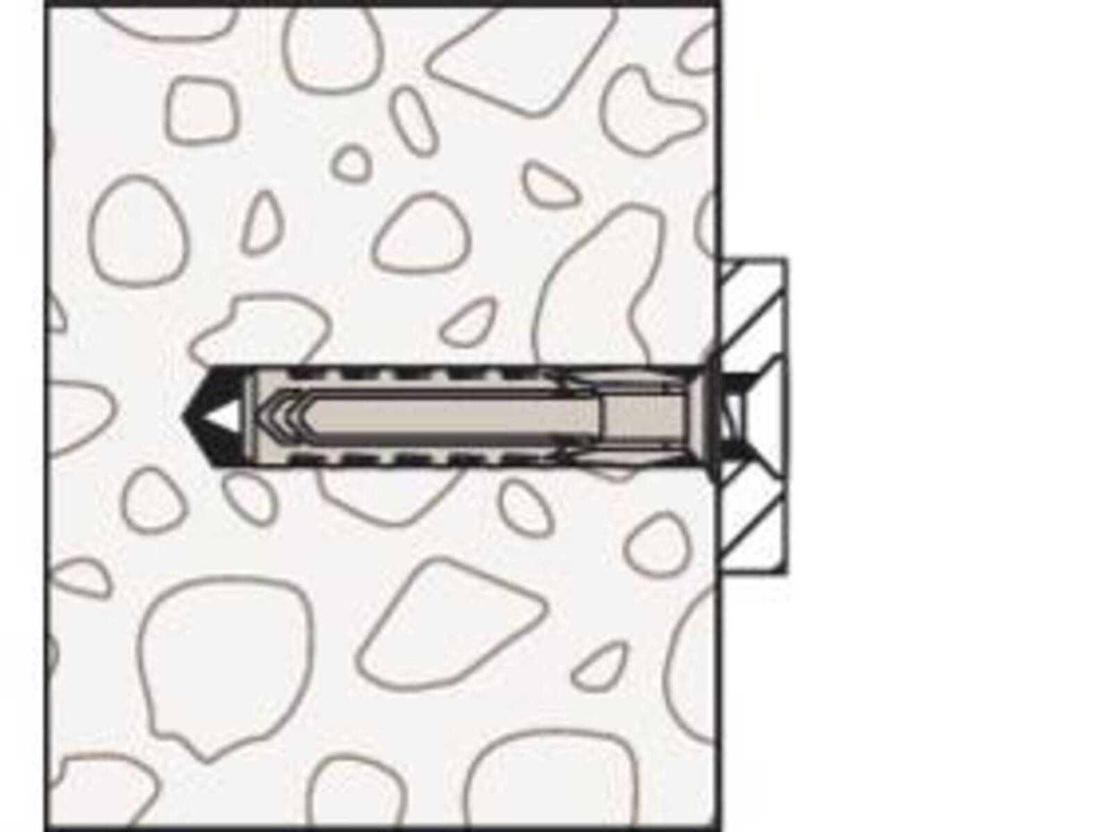 Fischer Deutschl. Dübel SX Plus SXPl.12x60SK(VE3)-1