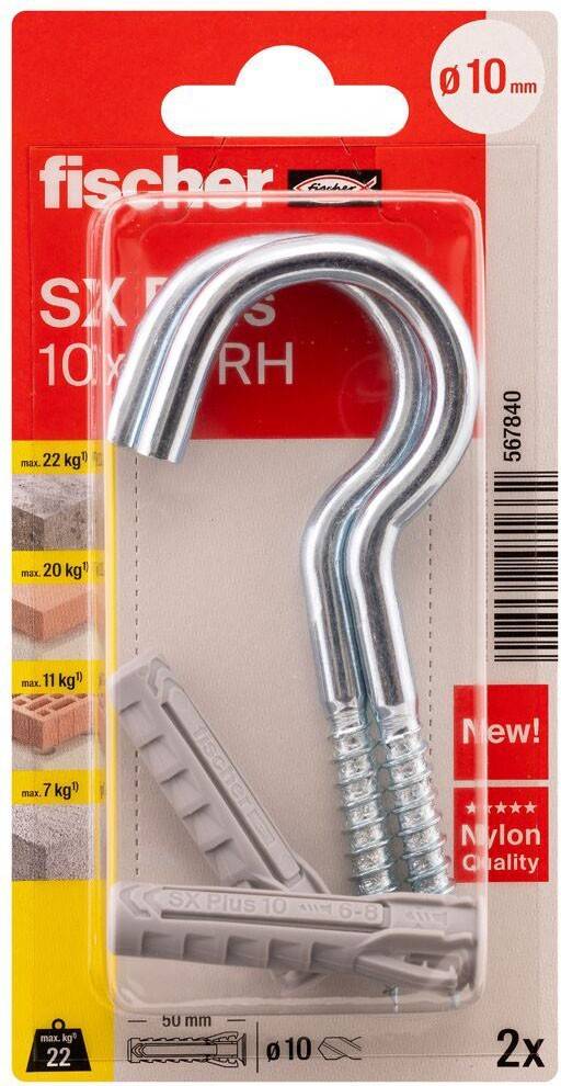 Fischer Deutschl. Dübel SX Plus SXPlus10x50-2