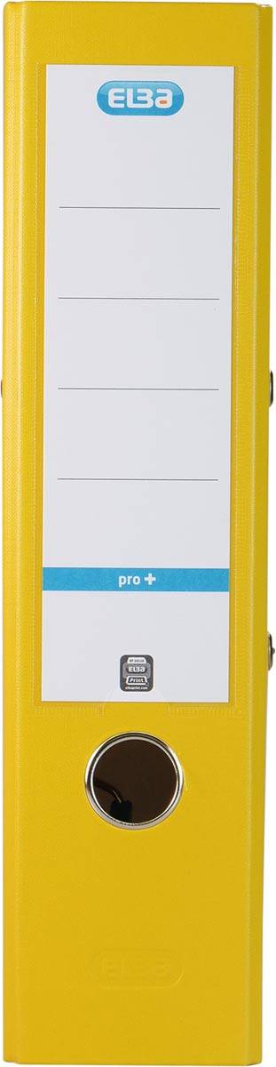 Ordner A4 smart 80mm PP/PP gelb-1