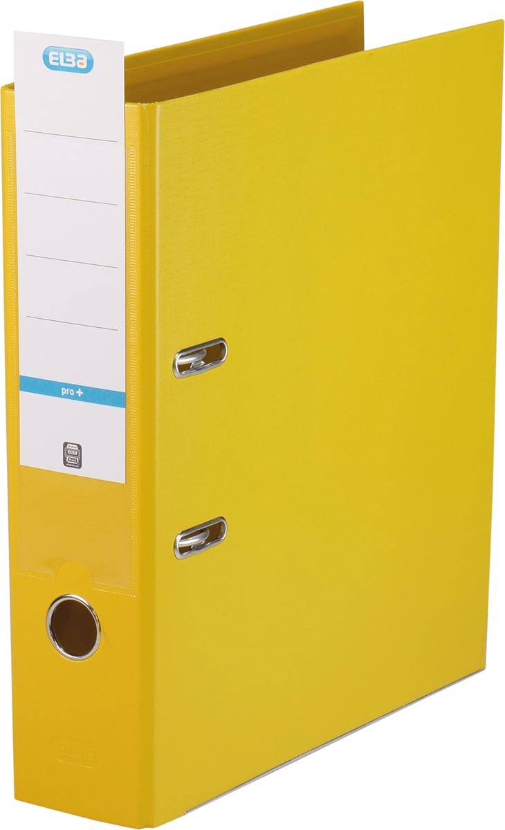 Ordner A4 smart 80mm PP/PP gelb-2