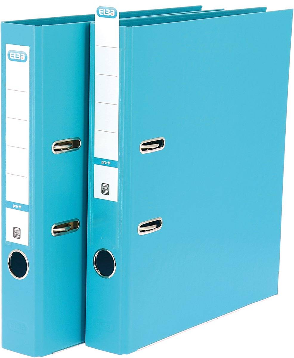 Ordner smart PP/PP A4 285x318mm 5cm türkis-2
