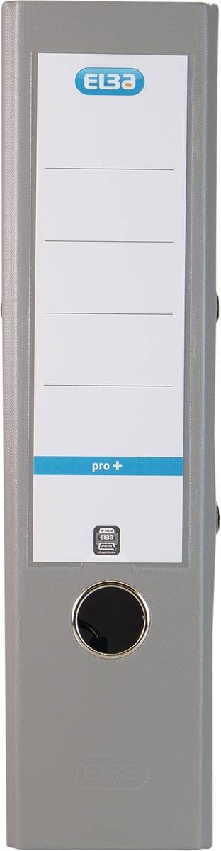 Ordner A4 smart 80mm PP/PP grau-1