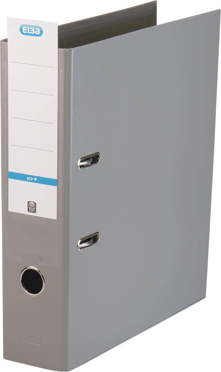 Ordner A4 smart 80mm PP/PP grau-2