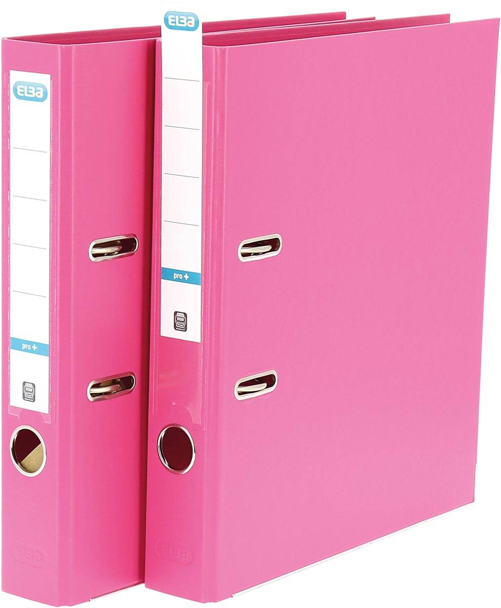 Ordner smart PP/PP A4 285x318mm 5cm pink-2