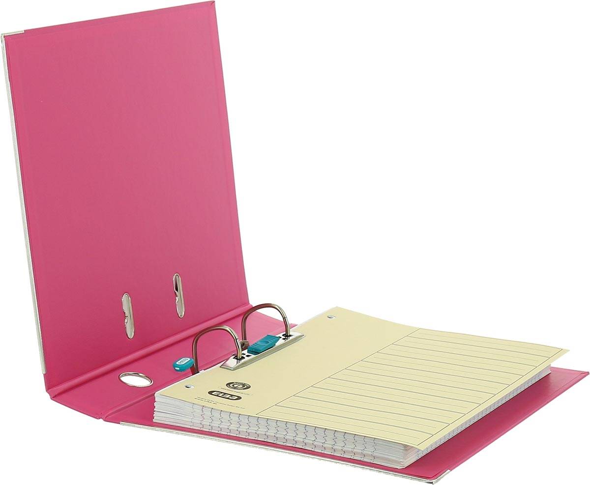 Ordner smart PP/PP A4 285x318mm 5cm pink-3