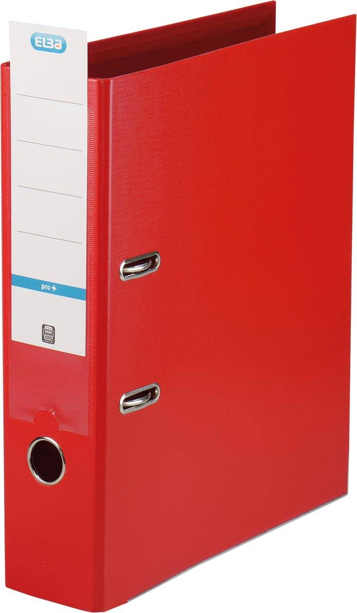 Ordner A4 smart 80mm PP/PP rot-2