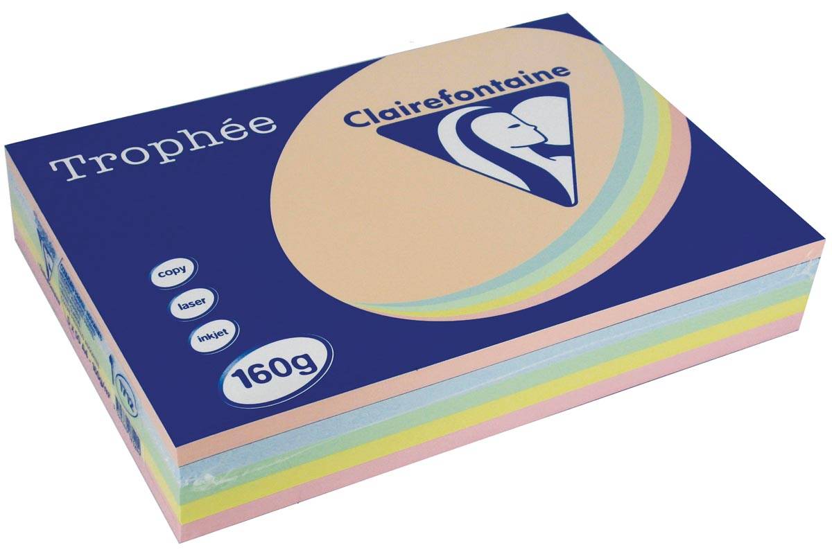 Clairefontaine Multifunktionspapier Trophée, A4, sortiert-0