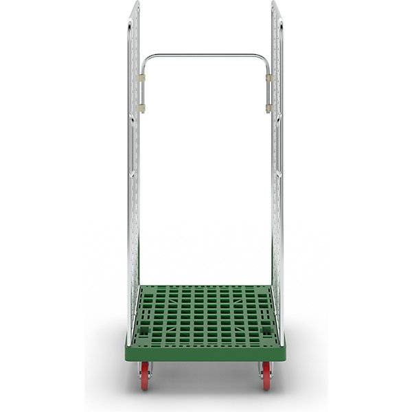 Rollbehälter 2 Seitengitter mit Sicherheitsgriffen verkehrsgrün. ESB Engineering System Bau GmbH 66811949-1