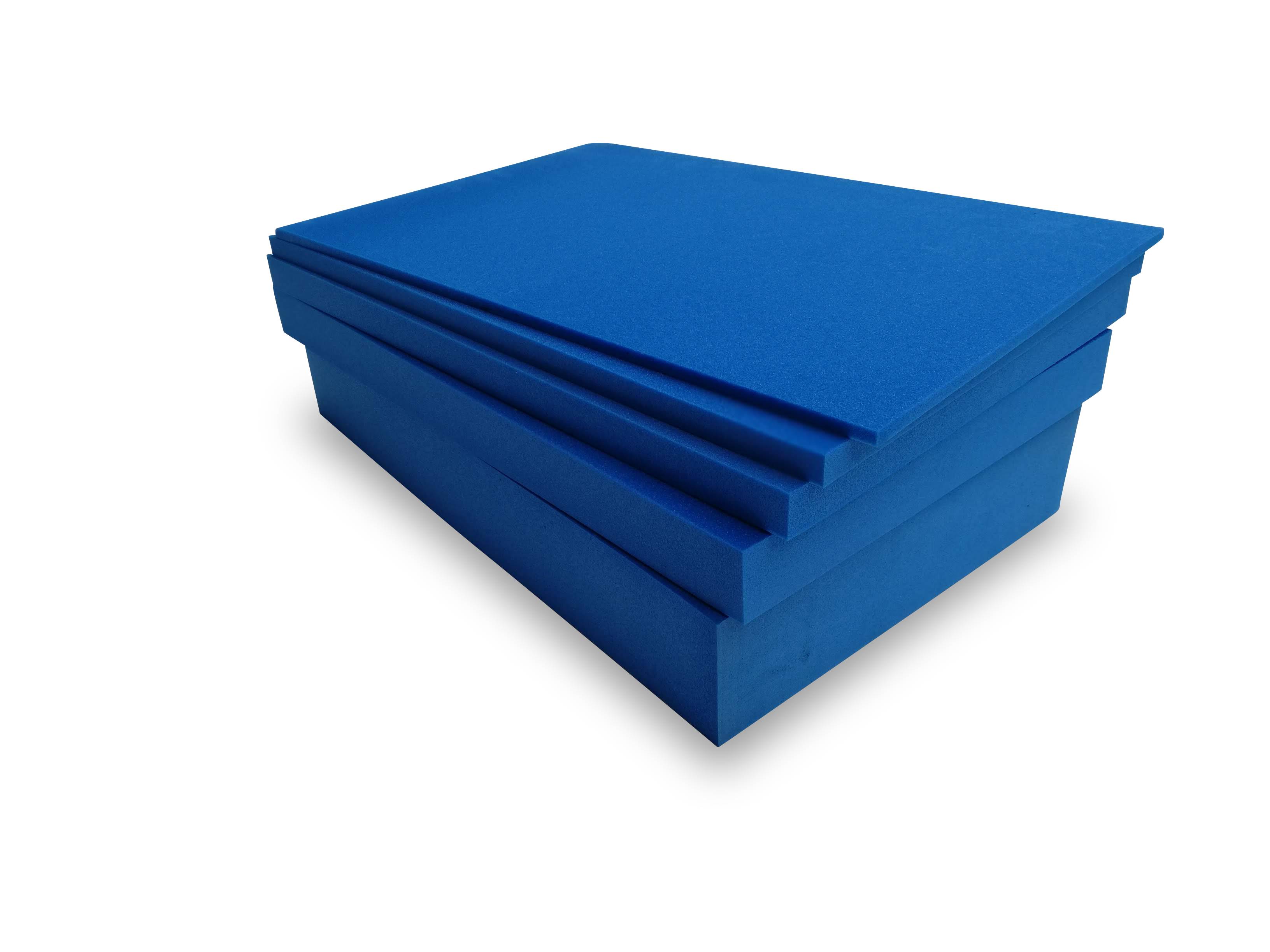 Schaumstoffeinlage 590 x 390 x 20 mm | blau-0