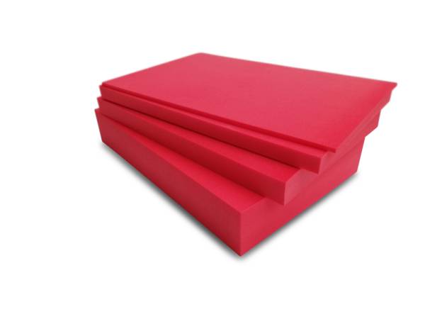 Schaumstoffeinlage 590 x 390 x 10 mm | rot