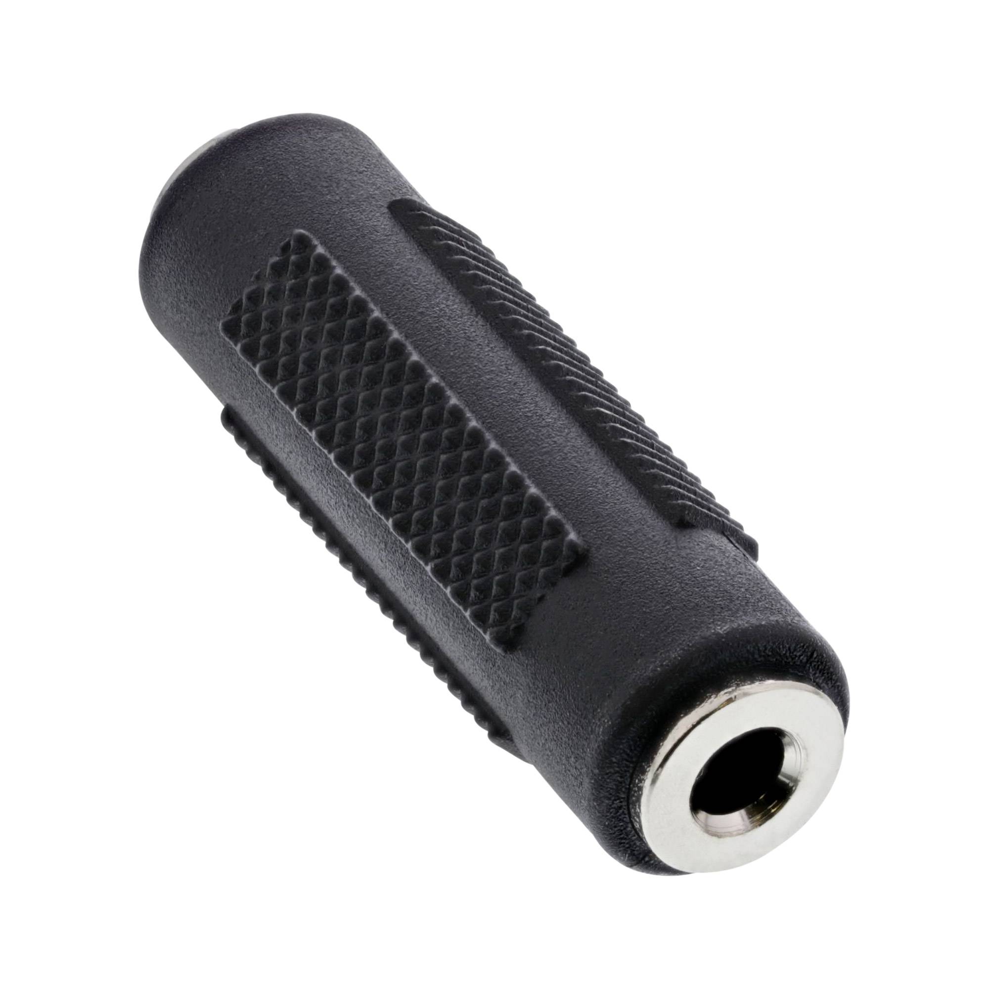 InLine® Audio Adapter, 3,5mm Klinke Buchse / Buchse, Stereo-0
