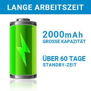 Symbolbild für Tera Barcode Scanner 2.4 GHz/Bluetooth/USB 2000mAh Akku /Kabel/Ständer, HW0002 Weiß und Blau
