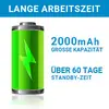 Symbolbild für Tera Barcode Scanner 2.4 GHz/Bluetooth/USB 2000mAh Akku /Kabel/Ständer, HW0002 Weiß und Blau